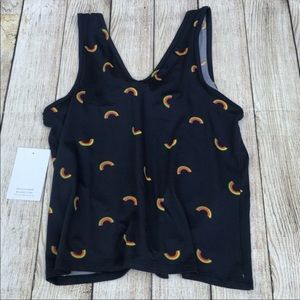 {Love, Fire} NWT Printed Tank